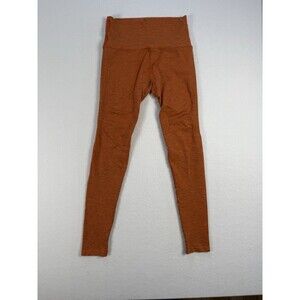 Alphalete Seamless High Rise Leggings Rust Orange Women’s Small